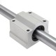 16mm x 1000mm Linear Rail Shaft With Bearing Block and Guide Support For CNC Parts