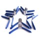 10Pcs Padlock Shim Picks Set Lock Pick Lockpicking Opener Accessories Tool Easy