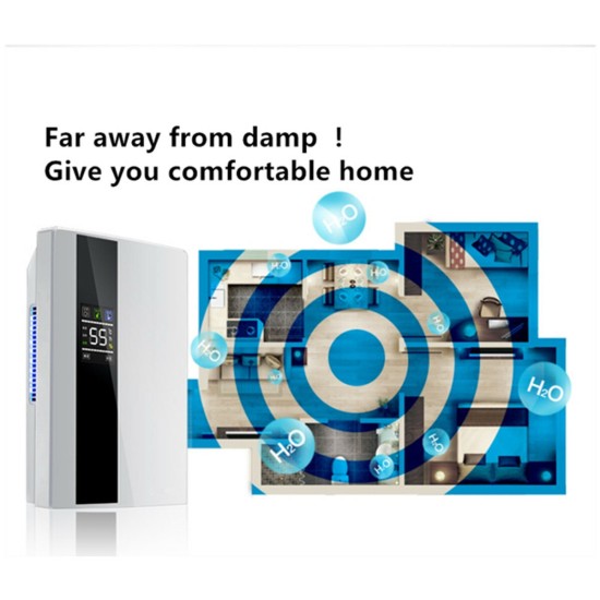 2.2L 220V Portable Home Air Dehumidifier Mute Bedroom Air Purifier Mini Moisture Absorption Dryer