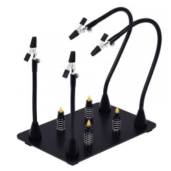 Magnetic PCB Board Fixed Clip Fixture Flexible Arm Soldering Third Hand Soldering Iron Holder Repair Tools Magnetic PCB Board Fixed Clip Fixture Flexible Arm Soldering Third Hand Soldering Iron Holder Repair Tools