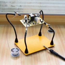 Strong Magnetic Flexible Arm Third Helping Hand PCB Circuit Board Fixture Stand Soldering Iron Holder Welding Tools Strong Magnetic Flexible Arm Third Helping Hand PCB Circuit Board Fixture Stand Soldering Iron Holder Welding Tools
