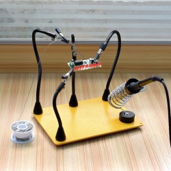 Strong Magnetic Flexible Arm Third Helping Hand PCB Circuit Board Fixture Stand Soldering Iron Holder Welding Tools Strong Magnetic Flexible Arm Third Helping Hand PCB Circuit Board Fixture Stand Soldering Iron Holder Welding Tools