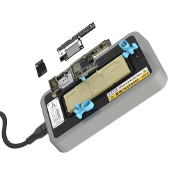 CPU IC Chips Desoldering Station for Phone 11Pro Max 11Pro 11 X XS MAX Motherboard Fast Heating Separator Glue Removing Fixture CPU IC Chips Desoldering Station for Phone 11Pro Max 11Pro 11 X XS MAX Motherboard Fast Heating Separator Glue Removing Fixture