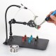 Soldering Third Hand Tool PCB Fixture Clips Hot Air Gun Stand Rework Station Tool Helping Hands with Magnetic Base