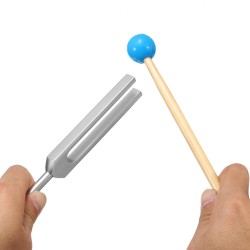 528HZ Aluminum Tuning Fork Chakra Hammer Ball Diagnostic Mallet Set 528HZ Aluminum Tuning Fork Chakra Hammer Ball Diagnostic Mallet Set