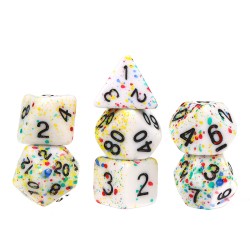 7PCS Polyhedral Dices Set For DND Dungeons & Dragons Dice Desktop RPG Game 7PCS Polyhedral Dices Set For DND Dungeons & Dragons Dice Desktop RPG Game