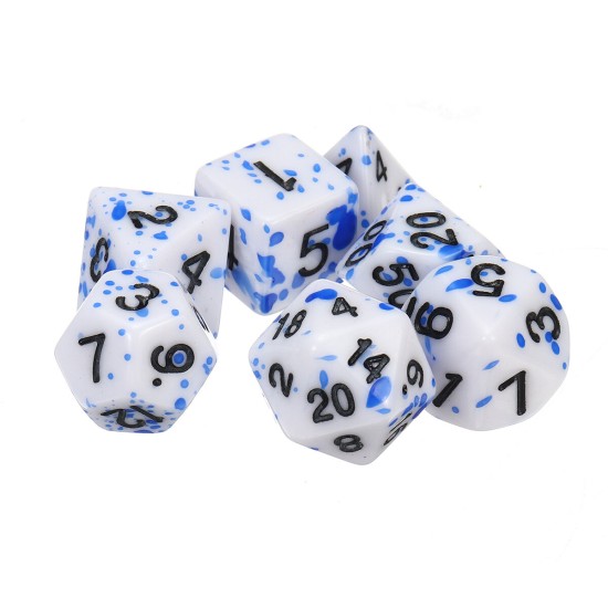 7PCS Polyhedral Dices Set For DND Dungeons & Dragons Dice Desktop RPG Game