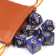 7PCS T&G Creative Universe Galaxy Polyhedral Dices Set For DND Game Desktop Games