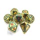 7Pcs/Set Metal Polyhedral Dices Set Role Playing Dungeons and Dragons Bag Bar Party Table Games Dice