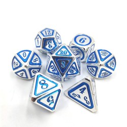 7Pcs/Set Metal Polyhedral Dices Set Role Playing Dungeons and Dragons Bag Bar Party Table Games Dice 7Pcs/Set Metal Polyhedral Dices Set Role Playing Dungeons and Dragons Bag Bar Party Table Games Dice