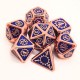 7Pcs/set Classic kirsite Metal Polyhedral Dices Dad Rpg Dungeons and Dragons Role Playing Toys Game