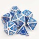 7Pcs/set Classic kirsite Metal Polyhedral Dices Dad Rpg Dungeons and Dragons Role Playing Toys Game