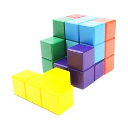Child Wooden Building Blocks Toys Lightweight Cubes Set Kids Educational Toys Gift Child Wooden Building Blocks Toys Lightweight Cubes Set Kids Educational Toys Gift