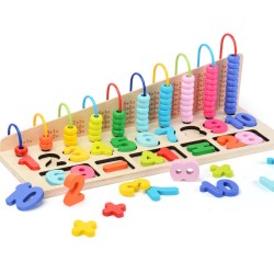 Children's Mathematics Teaching Aid Abacus Computing Frame Blocks Toys Children's Mathematics Teaching Aid Abacus Computing Frame Blocks Toys