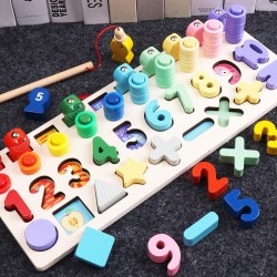 Counting Board Nursery Learning Shape Pairing Montessori Math Toys Wooden Baby Gift Counting Board Nursery Learning Shape Pairing Montessori Math Toys Wooden Baby Gift