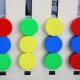 Funny Double-sided Color Fruit Matching Game Children Wooden Montessori Toys Logical Reasoning Training Kids Educational Toy Gift