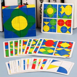 Kids Child Early Education Enlightenment Teaching Learning Puzzle Toys Gift