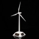 Plastic Solar Powered Windmill Wind Mill Turbine Teaching Tool & Desktop Display Tray Holder