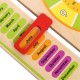 Wooden Multifunction Learning Clock Toy Alarm Calendar Cognition Educational Toys