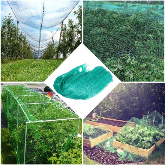 5 Size Anti Bird Net Garden Mesh Fruit Tree Pond Netting Protect Cover