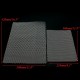 A5 A4 Size Aluminum Mesh Sheets Diamond Mesh Expandable Metal Raised Craft Plates