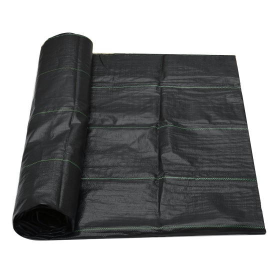 Garden Cover Weed Control Fabric Membrane Garden Landscape Ground Cover Mat 90gsm