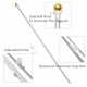 80cm-160cm Aluminum Flexible Fashionable Tour Guide Flag Poles