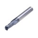 R0.5-R5mm Ball Nose Tungsten Carbide End Mill Cutter HRC55 TiAlN Coating End Milling Cutter CNC Tool