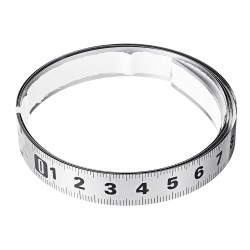 Large Font Self Adhesive Metric Silver Ruler Miter Track Tape Measure Steel Miter Saw Scale For T-track Router Table Band Saw Woodworking Tool Large Font Self Adhesive Metric Silver Ruler Miter Track Tape Measure Steel Miter Saw Scale For T-track Router Table Band Saw Woodworking Tool