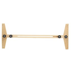 Stair Tread Gauge Stair Layout Tool Wood Stair Jig for Measuring Shelf Laminate Treads and Risers Stair Tread Gauge Stair Layout Tool Wood Stair Jig for Measuring Shelf Laminate Treads and Risers