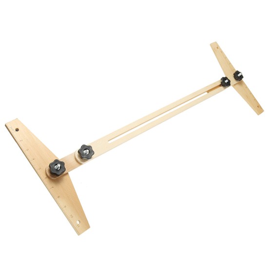 Stair Tread Gauge Stair Layout Tool Wood Stair Jig for Measuring Shelf Laminate Treads and Risers