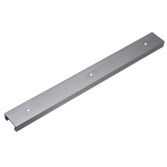 300mm to 1220mm Grey T-Track with Predrilled Mounting Holes 30mm x 12.8mm Miter Slot for Saw Router Table