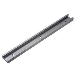 300mm to 1220mm Grey T-Track with Predrilled Mounting Holes 30mm x 12.8mm Miter Slot for Saw Router Table 300mm to 1220mm Grey T-Track with Predrilled Mounting Holes 30mm x 12.8mm Miter Slot for Saw Router Table