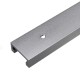 300mm to 1220mm Grey T-Track with Predrilled Mounting Holes 30mm x 12.8mm Miter Slot for Saw Router Table