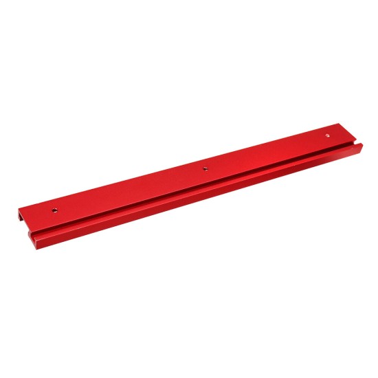 400-1200mm Red Aluminum Alloy T-Track 45 T-slot Miter Track Woodworking Clamp Tool for Table Saw Router Table