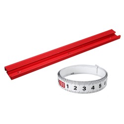 400-1200mm Red Aluminum Alloy T-Track 45 T-slot Miter Track Woodworking Clamp Tool for Table Saw Router Table 400-1200mm Red Aluminum Alloy T-Track 45 T-slot Miter Track Woodworking Clamp Tool for Table Saw Router Table