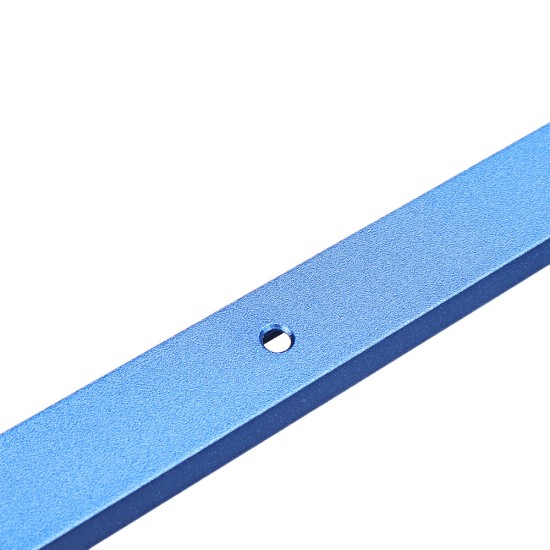 Blue Oxidation 100-1220mm T-track T-slot Miter Track Jig T Screw Fixture Slot 19x9.5mm For Table Saw Router Table Woodworking Tool