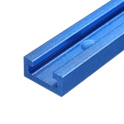 Blue Oxidation 100-1220mm T-track T-slot Miter Track Jig T Screw Fixture Slot 19x9.5mm For Table Saw Router Table Woodworking Tool Blue Oxidation 100-1220mm T-track T-slot Miter Track Jig T Screw Fixture Slot 19x9.5mm For Table Saw Router Table Woodworking Tool