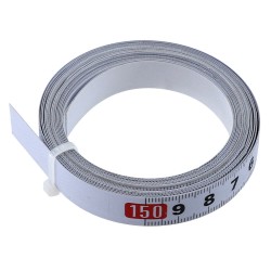 Nylon Cover Waterproof Steel Self Adhesive Metric Ruler Miter Track Tape Measure Steel Saw Scale for T-track Router Table Band Saw Woodworking Tool Nylon Cover Waterproof Steel Self Adhesive Metric Ruler Miter Track Tape Measure Steel Saw Scale for T-track Router Table Band Saw Woodworking Tool