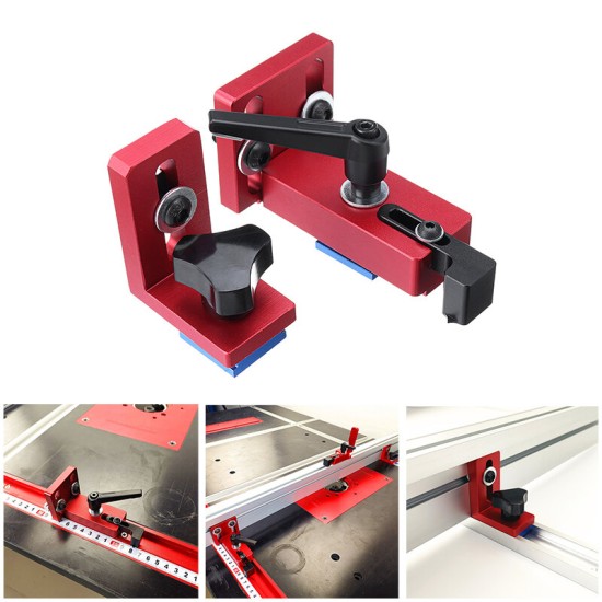 Fixed T-Slot Miter Track Stopper 30/45 Manual Woodworking DIY Tools