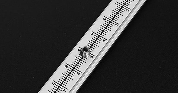 Slot For T Ruler 1000mm with Scale T-track T-slot Miter Track Jig Fixture Slot for ...