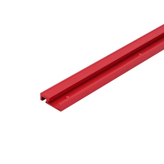 600mm Red Aluminum Alloy T-track Woodworking 45x12.8mm T-slot Miter Track