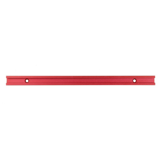 Red Aluminum Alloy 300-1220mm T-track T-slot Miter Track Jig T Screw Fixture Slot 19x9.5mm For Table Saw Router Table Woodworking Tool