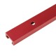 Red Aluminum Alloy 300-1220mm T-track T-slot Miter Track Jig T Screw Fixture Slot 19x9.5mm For Table Saw Router Table Woodworking Tool