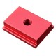 Red Aluminum Alloy Miter Track Nut T-track Sliding Nut M6/M8 T Slot Nut for T-slot Jig Fixture Slot 30x12.8mm Table Saw Router Table Woodworking Tool