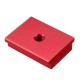 Red Aluminum Alloy Miter Track Nut T-track Sliding Nut M6/M8 T Slot Nut for T-slot Jig Fixture Slot 30x12.8mm Table Saw Router Table Woodworking Tool