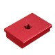 Red Aluminum Alloy Miter Track Nut T-track Sliding Nut M6/M8 T Slot Nut for T-slot Jig Fixture Slot 30x12.8mm Table Saw Router Table Woodworking Tool