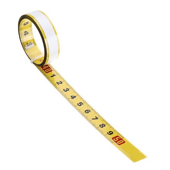 Self Adhesive Metric Ruler Miter Track Tape Measure Steel Miter Saw Scale For T-track Router Table Band Saw Woodworking Tool