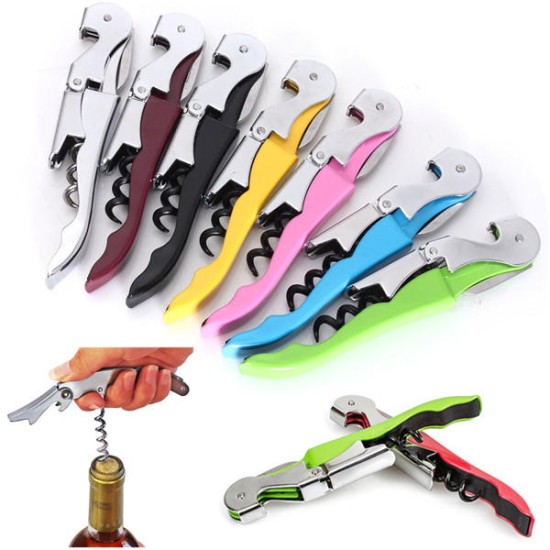 Multifunctional Stainless Corkscrew Wine Beer Bottle Opener