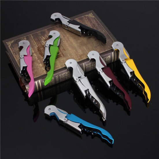 Multifunctional Stainless Corkscrew Wine Beer Bottle Opener